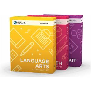Calvert Kindergarten 2-Subject Complete Set with Starter Kit
