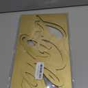 Oh Baby Sign for Backdrop, Large Wooden Baby Shower Sign Gold Letters Party Banner for Boy/Girl Decorations Backdrop Party