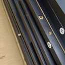 WLIVE Retro TV Stand for 65 inch TV, TV Console Cabinet with Storage, Open Shelves Entertainment Center for Living Room and Bedroom, Black