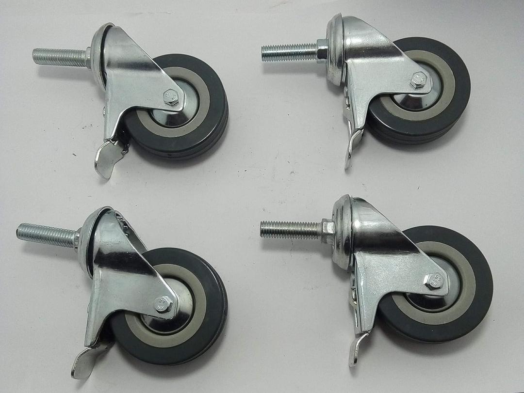Bolt Brake Wheel Kit (Grey, 3 Pack)