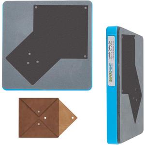 SUPERDANT Leather Coin Purse Cutting Dies Leather Square Coin Purse Wooden Die Cutter Vintage Bag Dies Cut Crafts for DIY Art Crafts Die Cutter DIY for Men Women Change Bag Making