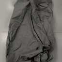 NettyPro Rolling Cushion Storage Bags with Wheel and Handle, Large Storage Container for Furniture Pillow Christmas Tree 7.5 Ft, 50 x 15 x 25 Inch, Grey