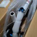 KneeRover Economy Knee Scooter Steerable Knee Walker for Adults for Foot Surgery, Broken Ankle, Foot Injuries - Foldable Knee Rover Scooter for Broken Foot Injured Leg Crutch (Blue)