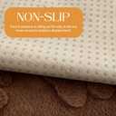 Waterproof Couch Cover for Dogs Non-Slip Pet Couch Covers for Sectional Sofa, Thick Soft Washable Sofa Covers for 3 Cushion Couch Sofa Pet Friendly (Brown, 35 * 95)
