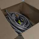 Holldoor Metal Garden Hose 150 ft – 304 Stainless Steel Water Hose with Nozzle Sprayer, Garden Hoses Flexible, Lightweight, No Kink, Heavy Duty for Outdoor (150 ft)