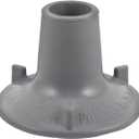 Rubber Suction Cup Foot Pads for Toilet Handrails and Shower Chairs Non-Slip Waterproof Foam Cushion for Stability and Bathroom Safety 3.74X3.74 Inches