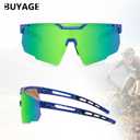 Sports Sunglasses for Men Women, Baseball Sunglasses Youth Large Frame 80s Softball Running Cycling Visor Glasses