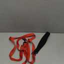 PetBonus Double Dog Leash, No Tangle Dual Leash, Reflective Walking Training Lead, 4 Comfortable Padded Handles for 2 Dogs with Collapsible Bowl and Waste Bags (Red, Large)