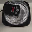 Nostalgia 2-Quart Electric Ice Cream Maker  Make Homemade Ice Cream, Gelato, Sorbet & Frozen Yogurt  No Salt/Ice Needed, Digital Controls, Mix-In Chute & Freezing Gel Canister  Stainless Steel