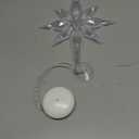 Mudder 10.8 Inch Christmas Window Star Lights Large Hanging Bethlehem Star Tree Topper Decoration Christmas LED Window Lights Silhouette Decoration(Rainbow Color,1 Piece)