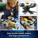 LEGO Star Wars: The Mandalorian and Grogu The Razor Crest Building Toy - Build and Display Set for Boys & Girls, Ages 10+ - Star Wars Gifts for Birthdays & Fans