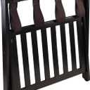 Winsome Reese Luggage Rack with Storage Shelf, for Guest Room, Bedroom, Foldable, No Assembly, Espresso