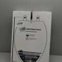 KOHLER K-26801-0 Impro ReadyLatch Quiet Close Elongated Toilet Seat, White Toilet Seat, Grip-Tight Bumpers, New Home Essentials, Slam Prevention