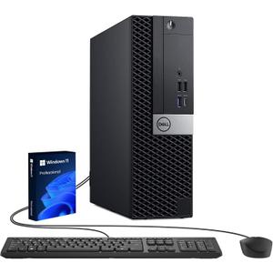 Dell OptiPlex 7050 SFF Desktop Computer PC, Intel Core i5-6500, 8 GB DDR4 RAM, 256 GB SSD, Keyboard & Mouse, Windows 11 Pro 
