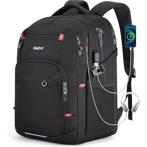 40L Expandable Laptop Backpack, Anti-thief Travel Backpack with USB Charging Port, Airline Approved Business Waterproof Carry on Luggage, Fits 15.6" Laptop for Men Women
