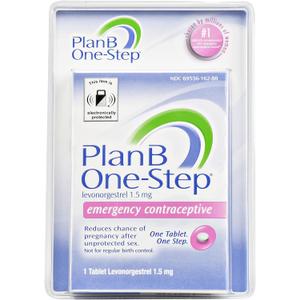 Plan B One-Step Emergency Contraceptive, 1.5 Mg (1 Tablet)