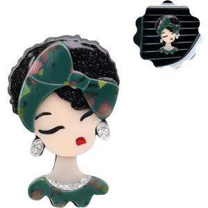 Lady Car Decor,Green Bow Women Air Vent Clip Car Air Freshener,Sparkling Acrylic Refillable Dashboard Decoration Diffuser,Girly Accssories for Driver