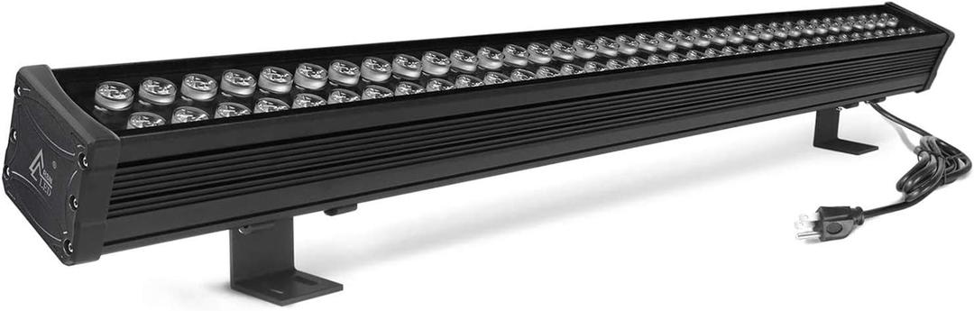 72W Linear Light, 39.5in Wall Washer Light, Linear bar Lamp for Wall, Bridge, Landscape Lighting and Billboard Lighting, Super Bright 7200 Lumens, 3000K Warm White