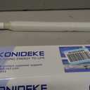 Konideke Type B F17T8 LED Replacement, 24 Inch Light Bulb 10W, 2ft LED Tube F20T12 Replacement Bulb for Cabinet,Store,Shop, G13 Base Double Side Power Input Ballast Bypass, Daylight 1250Lm 6 Pack