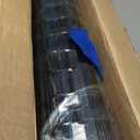 Welded Wire Fence 36inch x 50ft, Black PVC Coated Garden Fencing, 2 inch x 3inch 16Gauge Chicken Wire Fence Roll, Anti-Rust Metal Fencing for Yard Plant Protection Poultry Netting