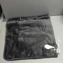 Medical king Foot Warmer Electric Heated Foot Warmer, 3 Temperature Settings, Auto Shut Off, Machine Washable - Flannel Grey Medical King