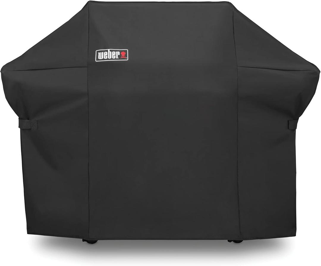 Weber Grill Cover With Storage Bag For Summit 400-Series Gas Grills , Black (400 Series - 4 Burner)