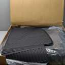 LASFIT Floor Mats & Backrest Mats & Cargo Mat for Kia Telluride 2025 2024 2023 2022 2021 2020, All Weather TPE Custom Fit Floor Liners with Full Set Car Mats & Trunk Mats Accessoires, Black