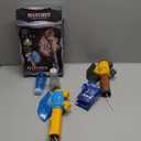 Classic Outdoor Summer Funny Axe Electric Bubble Wands Stick Set Power Bubble Machine With Light-up Toys for Kids Boys Gifts