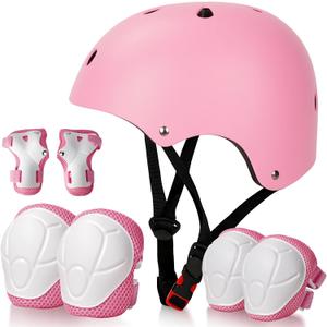 Kids Bike Helmet,Adjustableoddler Skateboard Helmets for 3-5-8-14 Years Kids Girls Boys Youth Bicycle Helmet for Scooter Balance Bike Rollerskating Skateboard, Small