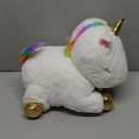 KMUYSL Toys for Girls Ages 3 4 5 6 7 8+ Years - Unicorn Mommy Stuffed Animal with 4 Baby Unicorns in Her Tummy, Soft Unicorn Plush Toys Set, Christmas Birthday Gifts for Baby, Toddler, Kids