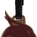 Desert Cactus Texas State University Luggage Tag  Official TXST Bobcats Travel ID Tag for Suitcases, Bags, and Carry-Ons (Design A)