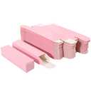 COSIDEA 50 PCS Empty Pink Lip Gloss Boxes W23 xW23 xH103mm / 0.9*0.9*4.05 inch inch, Cosmetic Perfume / Mascara Box Packaging for Small Business Wholesale, small Kraft Paper Box Luxury Holder Wrapping