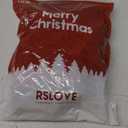 RSLOVE Sexy Christmas Lingerie For Women Santa Babydoll Chemise Red Costume, Garters Belt S