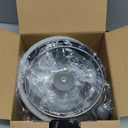 Elite Gourmet NOODLE EXPRESS Electric Hot Pot, Prepare Noodles, Soups, Stews, Cool-touch Handle, Ceralast™ PFAS-Free Ceramic Non-stick, Tempered Glass Lid, 2 Heat Settings-High/Low, Grey