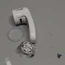 Nori Trim Fabric Shaver - Lint Remover for Clothes & Furniture Couch Pilling - Sweater Pill Remover - Clothes Shaver with 6 Precision Blades - Wireless and Rechargeable - White