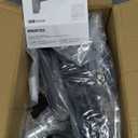 monTEK Ultra Wide Wall Mount Monitor Arm for 17-49 Inch Screens, Heavy Duty Single Monitor Mount up to 44 lbs, Fully Adjustable Gas Spring Wall Mount, 75x75/100x100 VESA Mount, Black