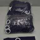 100PCS Navy Stretch Chair Sashes Bows Elastic Chair Bands with Buckle Slider Sashes Bows for Wedding Hotel Banquet Birthday Party Decorations (100PCS, Navy Blue)