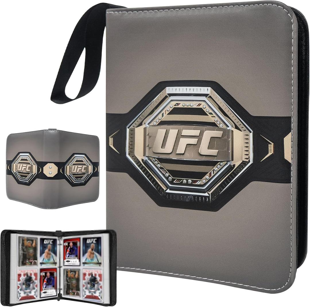 400 Pockets Card Binder for Cards,Portable Waterproof Storage Bag with Removable Sleeves for Sports Cards Collectors