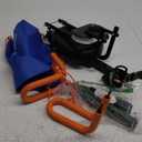 Child Bike Seat, Portable Retractable Foldable Front Mounted Kids Bike Seat, Suitable for Children 1~3 Years, Detachable Child Bike Seat Suitable for All Types of Bicycles (Orange)