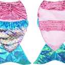 Mermaid Dog Halloween Costume - Funny Shiny Dog Clothes Mermaid Costume for Small to Medium Dogs Puppy, Pet Cat Cosplay Outfit Apparel for Christmas Birthday Parties Photo Props