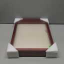 12"x16" Solid Wood Mahogany Display Shadow Box Frame - Solid Wood Memory Box for Keepsakes (Picture Box, Military, Wedding, Graduation, and Flower Shadow Box)