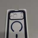 Miracase for iPhone 17 Pro Max Case 6.9" Full-Body Phone Case with Built-in Glass Screen Protector & Full Camera Protector, [Magnetic with MagSafe] Drop Proof 17 ProMax Cover, Blue