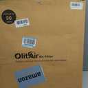 20x25x1 MERV 8 Air Filter,AC Furnace Air Filter,Reusable ABS Plastic Frame (Actual Size: 19 3/4" x 24 3/4" x 3/4")