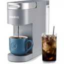 Keurig K-Iced Plus Single-Serve Coffee Maker, Brews Iced Coffee, Fits Travel Mug, Removable Water Reservoir, Artic Gray 