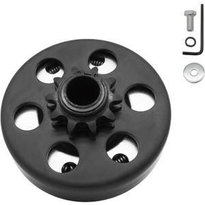 Go Kart Clutch 3/4" Bore 10 Tooth for #40/41/420 Chain, Centrifugal Clutch fit for Predator 212, MiniBike, Go Kart, Lawnmower and Honda GC GX 2-6.5HP Engine Small Engines performance Parts.