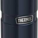 THERMOS Stainless King Vacuum-Insulated Drink Bottle, 24 Ounce, Midnight Blue