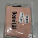 Demifill Teen Girls Period Underwear Cotton Soft Women Panties For Teens Briefs (Large, Red&grey&black&pink)