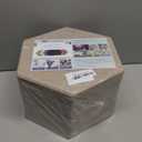 22 Pack Self-Adhesive Acoustic Panels 12" X 10" X 0.4" - Sound Proof Foam Panels with High Density, Stylish Hexagonal Design, Flame Resistant, Absorb Noise and Eliminate Echoes(Camel)