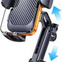 Coolpow Cup Holder Phone Holder for car, Universal Adjustable Long Neck Car Cell Phone Mount Cradle Friendly Compatible with for Truck Golf Cart iPhone Samsung Google and All 4"-7" Mothers Day