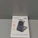 3 in 1 Magnetic Wireless Charger for Samsung, Foldable Android Charging Station for Galaxy S26/S25 Ultra /S24/Z Fold 7/Flip 7, Magnetic Watch Charger Stand for Galaxy Watch Ultra 8/7/Buds 4 for Travel